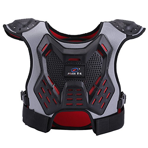 BARHAR Children's Professional Armor Vest Motocross Armor Protective Kids Skate Board Skiing Back Support Motorcycle Protective Gear Jackets Guard Shirt Back Support