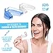 Dorooz Anti Snoring Devices Set - Snoring Solution - Snore Stopper Set - 2 Anti Snoring Mouthpiece | Sleep Mouth Guard - 8 Silicone Nasal Dilators | Snoring Nose Vents - Stop Snoring Devices
