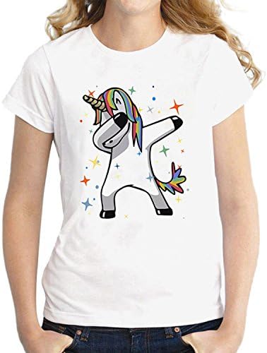 Lovelyed Womens Ladies New Printed Summer Short Sleeve Tops Funny Juniors T Shirt Short Sleeve Tees