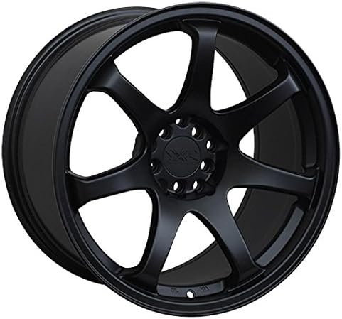 XXR Wheels 551 Black Wheel with Painted Finish (18 x 8.75 inches /5 x 100 mm, 36 mm Offset)