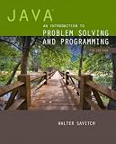 Java: An Introduction to Problem Solving and Programming (7th Edition)