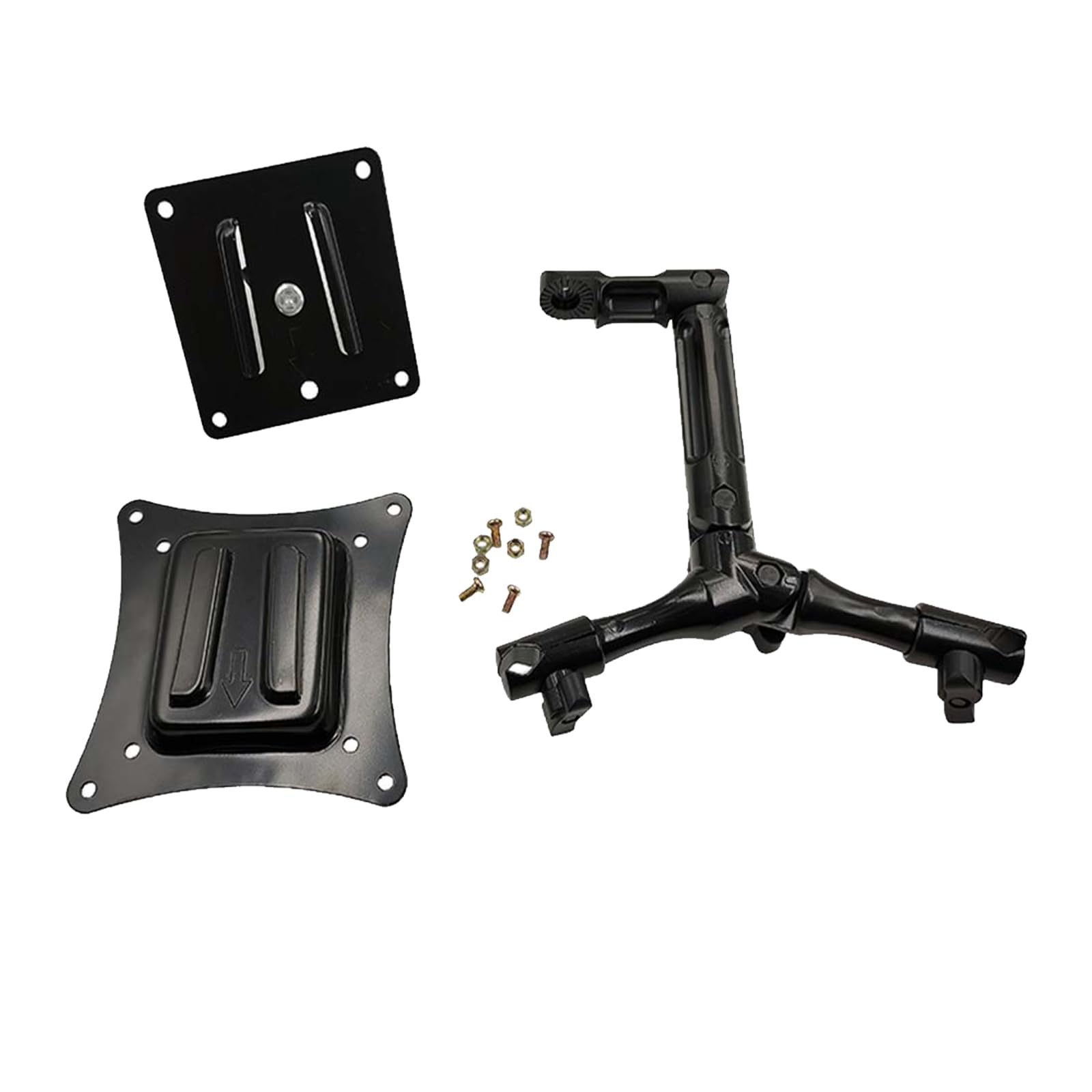 Caravan Motorhome TV Bracket with VESA Headrest Compatible with VW T4 T5 T6 & T6.1 Storage Ideas for Campervan and Motorhome Camper Car 14" to 27" TV's