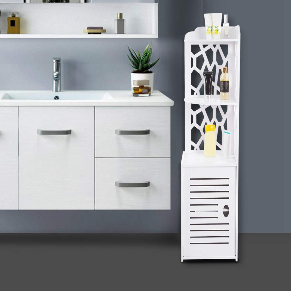 Floor Cabinet Tall Bathroom Corner Cabin Buy Online In Aruba At Desertcart