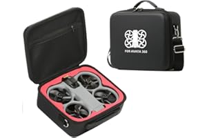 Avata 360 RC 2 Case, Carrying Case for DJI Avata 360 Drone Accessories, Waterproof Portable Storage Shoulder Bag Hard Travel 