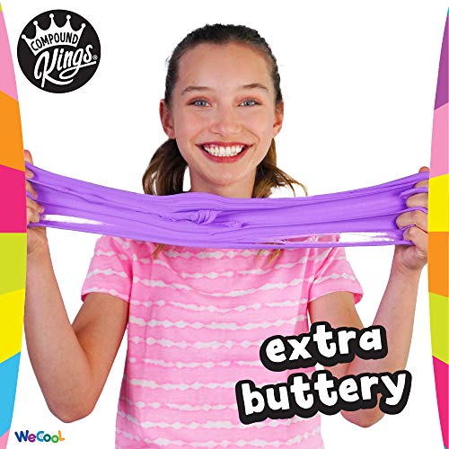 COMPOUND KINGS Butter Swirlz Ice Cream Scoops Scented Slime, DIY Slime Kit for Kids NonStick