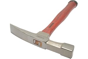 Surtek Masonry Hammer - 680g Specialty Hammer with American Hickory Handle - 117018