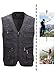 Alipolo Summer Men's Mesh Fly Fishing Vest，Men Fast Dry Mesh Vest， Sleeveless Jacket Dark Grey US XL/Label 3XL