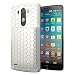 LG G3 Extended Battery Case. Hyperion LG G3 Extended Battery HoneyComb TPU Case / Cover (Fits Hyperion 6000mAh Extended Battery) [2 Year No Hassle Warranty] (CASE ONLY. Does not include battery)Hyperion Retail Packaging - WHITE