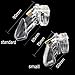 Raycity Male Chastity Cage Device 13 (Clear, Long)