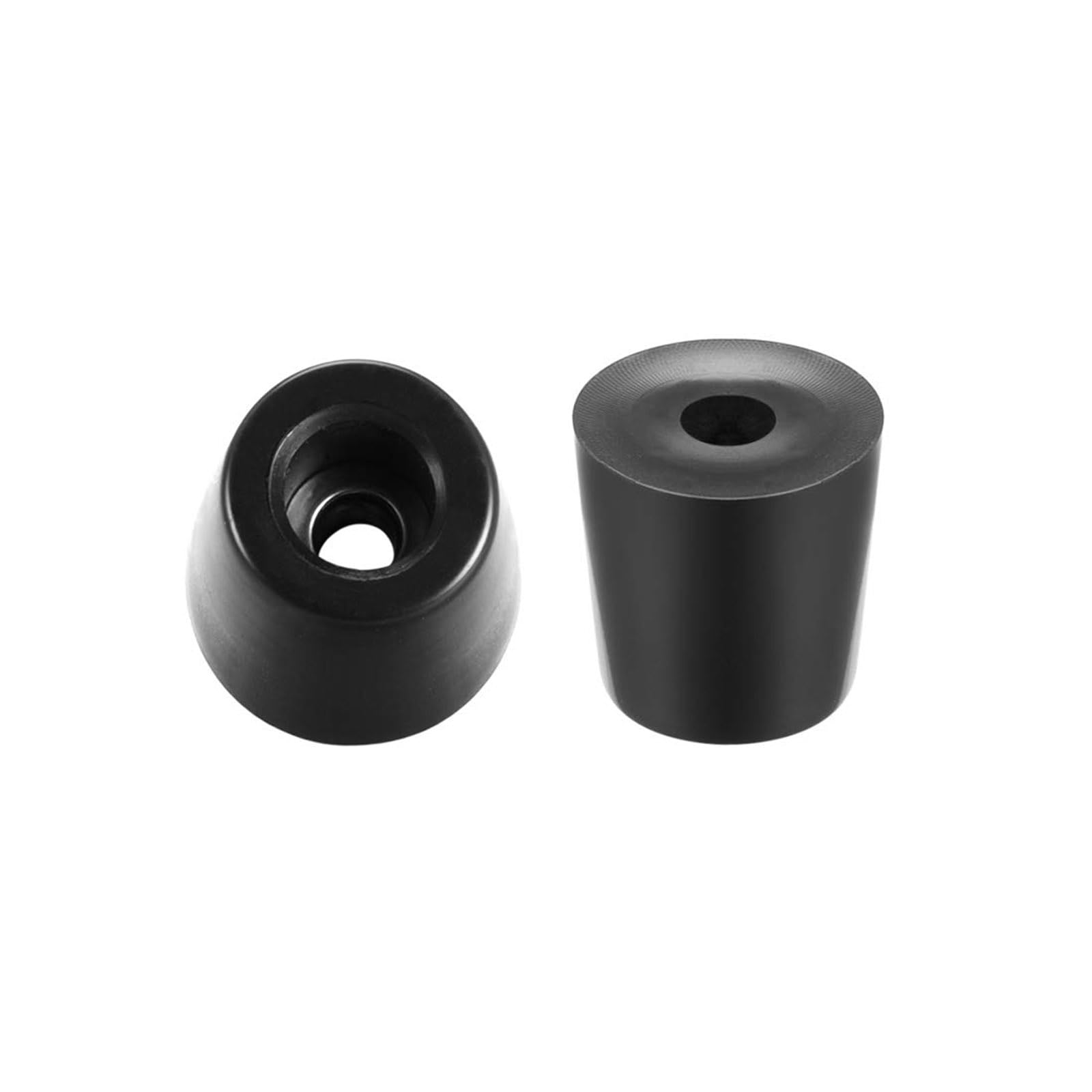 Recogwood 12Pcs Round Rubber Feet, D20mm x 16mm x H20mm Non Slip Furniture Feet Pads Rubber Bumpers Pad Protectors for Cabinet, Desk Tables, Couches, Chair
