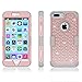 iPhone 7 Plus Case, Anna Shop Studded Rhinestone 3in1 Shockproof Hybrid [Heavy Duty] Full body Protective Case, Hard PC+Silicone Protective High Impact Defender Case Cover For Apple iPhone 7 plus