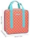 MIER Cooler Bag Tote Adult Insulated Lunch Bag, Large, Bright Orange