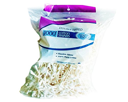 1000Ct Cotton Swabs Bag