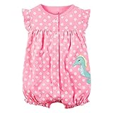 Carter's Baby Girls' Seahorse Dot Jumpsuit 3 Months