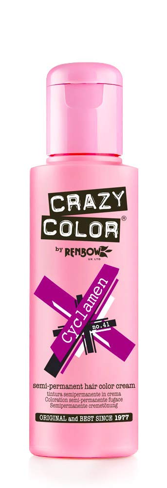 Renbow Crazy Color Semi Permanent Hair Color Cream Cyclamen No.41 100ml