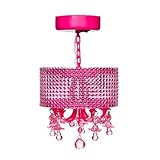 LockerLookz Hanging Gem Lamp - Pink - 1 piece