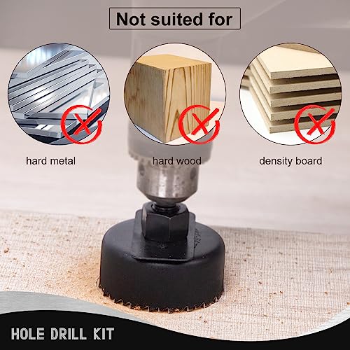 JOHOUSE Hole Saw Kit, 18PCS Hole Saw Set 3/4\