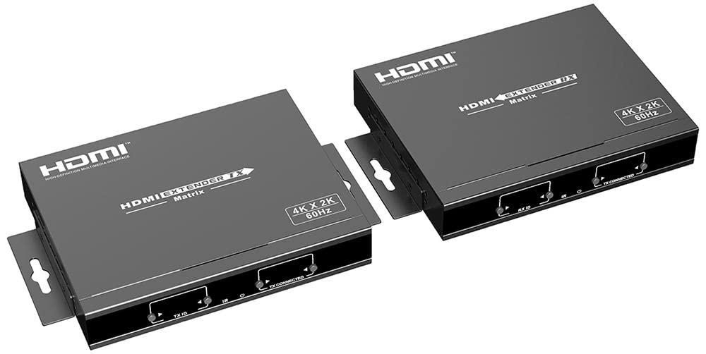 PRO SIGNAL 4K UHD HDMI 2.0 Matrix Extender over Cat5/Cat6 – 120m Range with IR Passback & Smart Control App – PSG3447