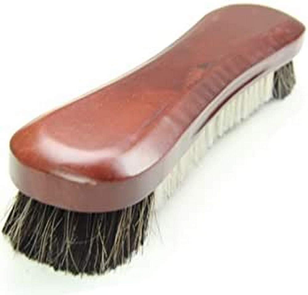 Jonny 8 Ball 12" Genuine Horsehair Black & White Bristle Snooker Pool Table Brush