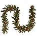 National Tree 9 Foot by 10 Inch Pine Cone Garland with 50 Clear Lights (PC-9GLO-1)