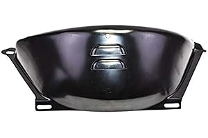 A-Team Performance 2 7/8 In Flywheel Steel Dust Cover - 700R Transmission Dust Cover Compatible with GM TH350/TH400/700R4 - Steel Shield Against Debris - Black