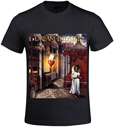 Dream Theater Images And Words Men T Shirts Crew Neck Slim Fit For Men Black