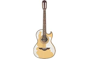 H. Jimenez LBQ4E El Patron Bajo Quinto with Pick-up, Beige