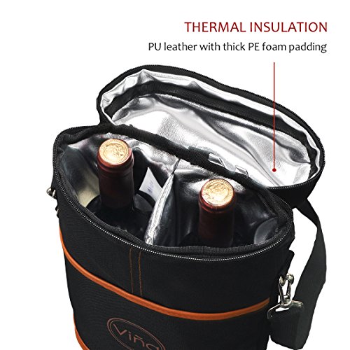 Top 10 Best Wine Carriers For Airplane Travel Top Reviews No Place