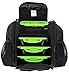6 Pack Fitness Mini Innovator 3 Meal Management System (Black/Neon Green Bonus)