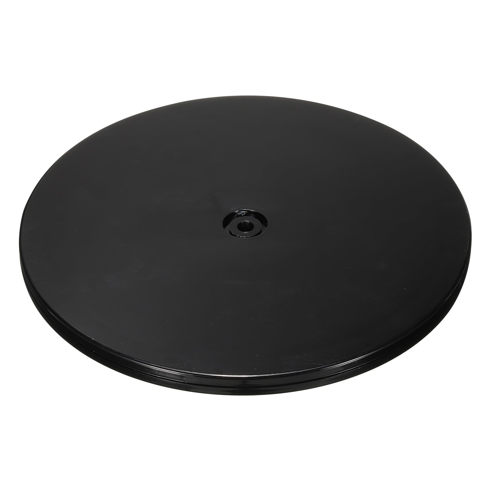 PATIKIL 9 Inch Heavy Rotating Swivel Stand with Steel Ball Bearings, 360° Rotation Turntable Lazy Susan Base for Big Screen TV Computers Monitors, Black