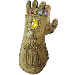 baellerry Infinity War Thanos Infinity Gauntlet Gloves Halloween Costume Thanos Glove Gold (Gold)