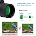LEXSO Monocular Telescope,12x50 HD BAK4 Prism Waterproof High Power Monocular with Phone Photography Adapter and Wireless Remote Control，Perfect for Bird Watching, Camping, Hiking, Match