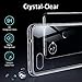 ESR Mimic Tempered-Glass Case Compatible with Google Pixel Model Two Clear
