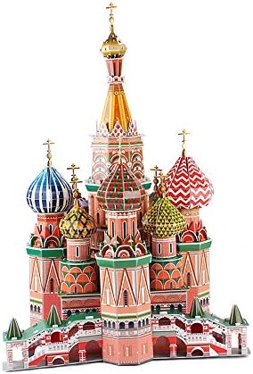 Baidecor Saint Basil'S Cathedral 3D Jigsaw Puzzles Toys