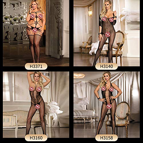 GREQ-Lingerie-Intimo-da-Donna-Sexy-Calze-Sexy-Intimo-Body-Aperto-di-Grandi-Dimensioni-con-Taglio-Aperto