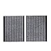 Dini Wigs Hair Strip - Keeps Wig in Place with No Bands, Pins or Clips (2 Pack Black) The Ultimate Solution for all Wig users