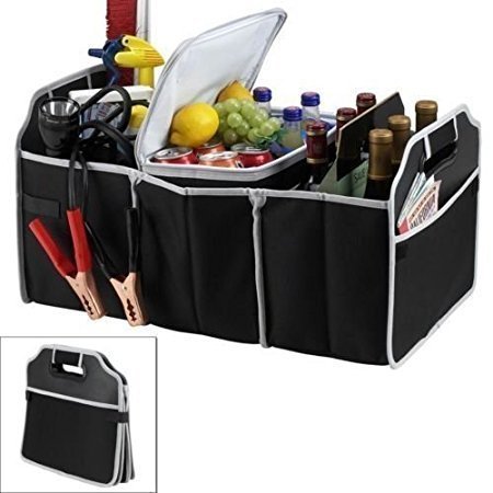 Italish Travel Trunk Cooler Insulated Leak Proof Collapsible Car Boot Organizer