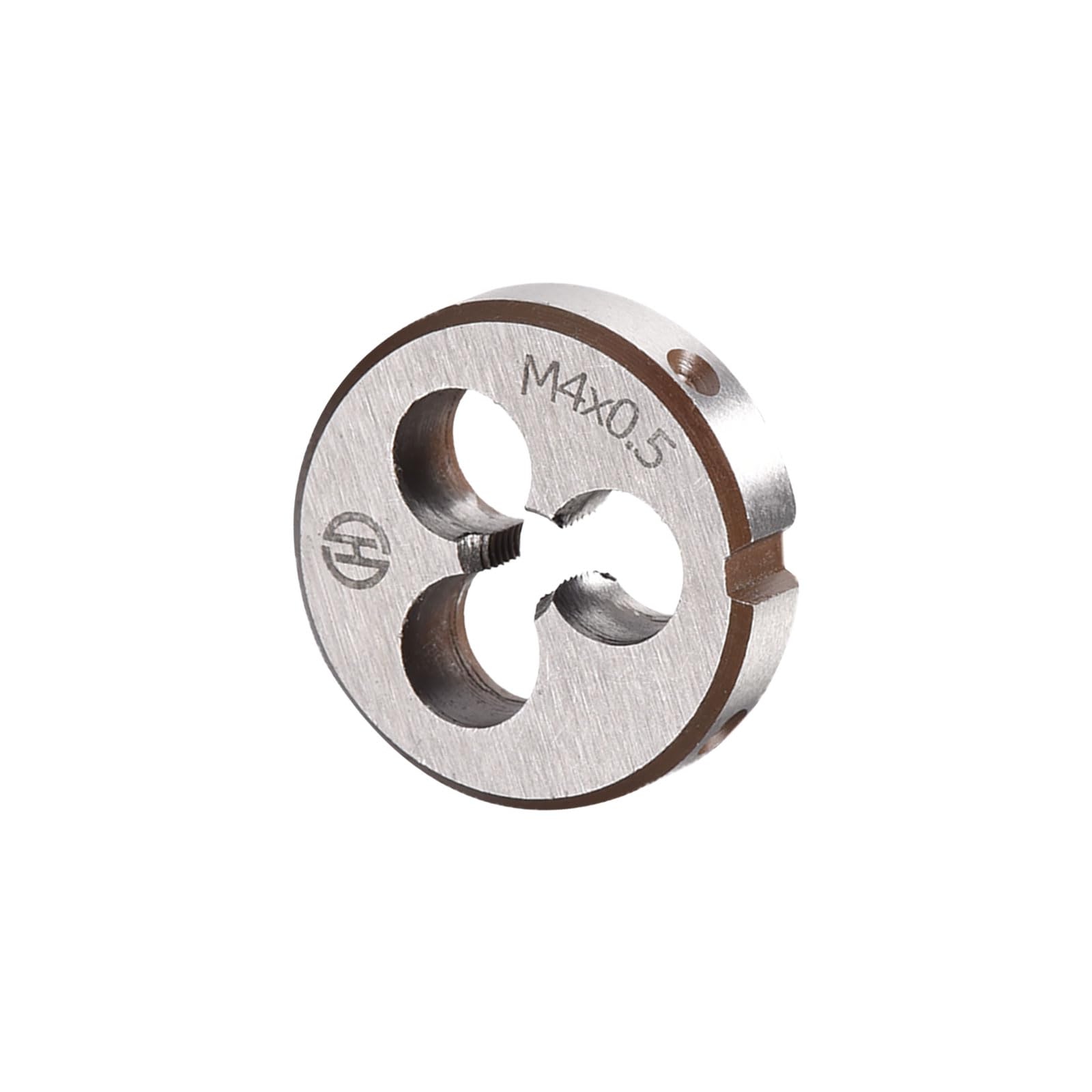 CoCud Metric Adjustable Round Die, M4 X 0.5, Alloy Steel Thread Right Hand Threading Die - (Applications: for Processing External Threads for Metal Plastic)