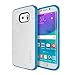 Incipio Octane Carrying Case for Samsung Galaxy S6 Edge - Retail Packaging - Frost/Neon Blue