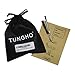 TUNGHO Simplicity Leather Belts For Women Polished Buckle Plus Size XXL (L, 41