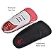 WHOLEWO Sports Orthotic Insoles, Shock Absorption, Alleviating Massaging for Foot Pain 3/4 Length