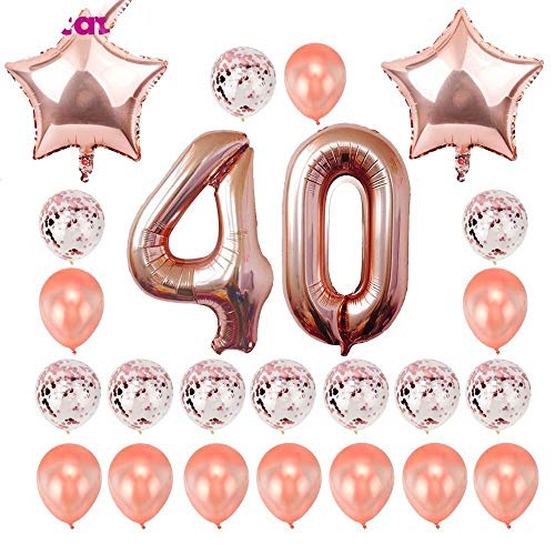 32-Inch-62-cm-40th-Birthday-Gold-Balloons-Happy-40-Years-Party-Decorations-Men-Women-Favors-Supplies-Forty-38pcs-Silver-Blue
