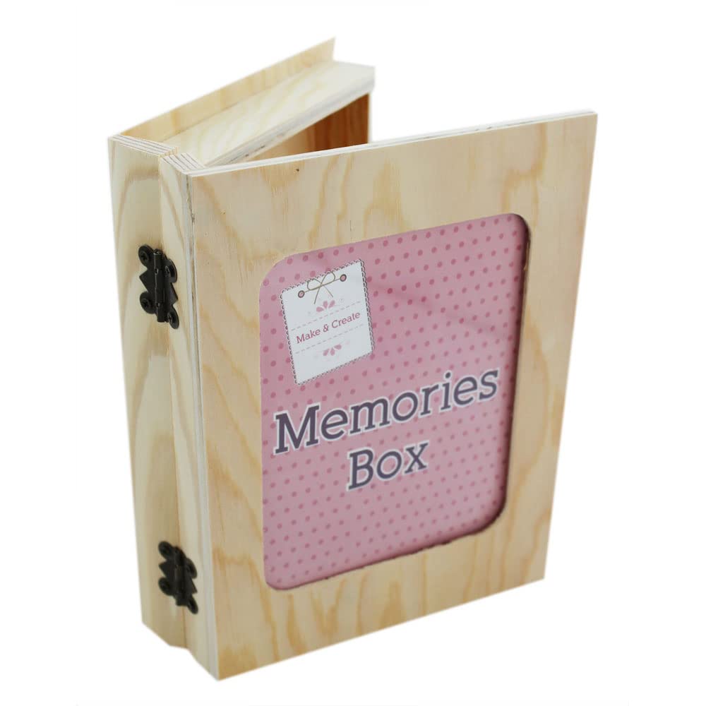 Make & Create Rustic Sentimental Memory Box: 14 x 20 x 4.5 cm