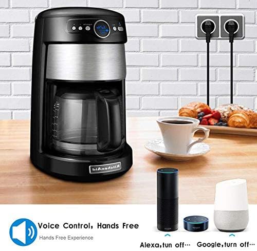 Steckdose Smart Steckdose Plug Stecker Fernbedienbar Und Sprachsteuerung Smart Buchse Wifi Timing Smart Home Schalter Telefonsteuerung Voice Buchse