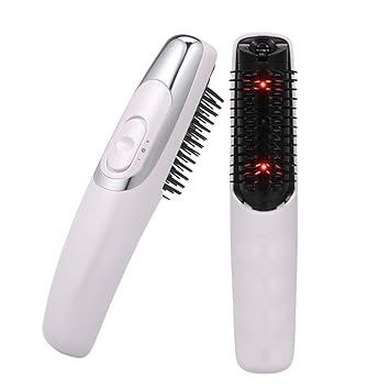 Laser Massage-Kamm, Anself Elektrische Massage Comb Infrarot Lasertherapie gegen Haarausfall für das Haarwachstum Nachwachsen