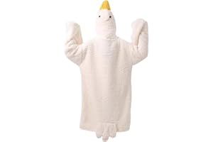 SOULAGRY Duck Blanket Hoodie Onesie, Wearable Hooded Sleeping Bag with Hoodie, Oversized Blankets Hooded Costume Warm Soft