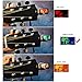 LC Prime® LCD Clip-on Electronic Digital Guitar Chromatic Bass Violin Ukulele Tuner plastic 1