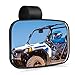 2020 UTV Mirror, ISSYAUTO High-Definition Mirror with ShatterProof Tempered Glass and 1.5"-2" Mount for 2020 Polaris RZR PRO XP, Can Am Commander and Maverick X3, Yamaha Viking, Rhino, Honda, Gator primary