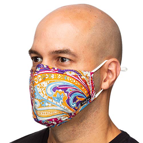 Debrief Me Anti Dust Face Mouth Cover Mask Respirator - Dustproof Anti-bacterial Washable - Reusable masks Respirator Comfy - Cotton Germ Protective Safety Warm Windproof(Orange-Mix2)