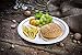 [125 COUNT]Harvest Pack 10-inch Compostable 3 Compartment Disposable Paper Plates, Round Divided Eco-Friendly Bagasse Plates for Party Dinner, Made from Eco-friendly Sugarcane Plant Fibers